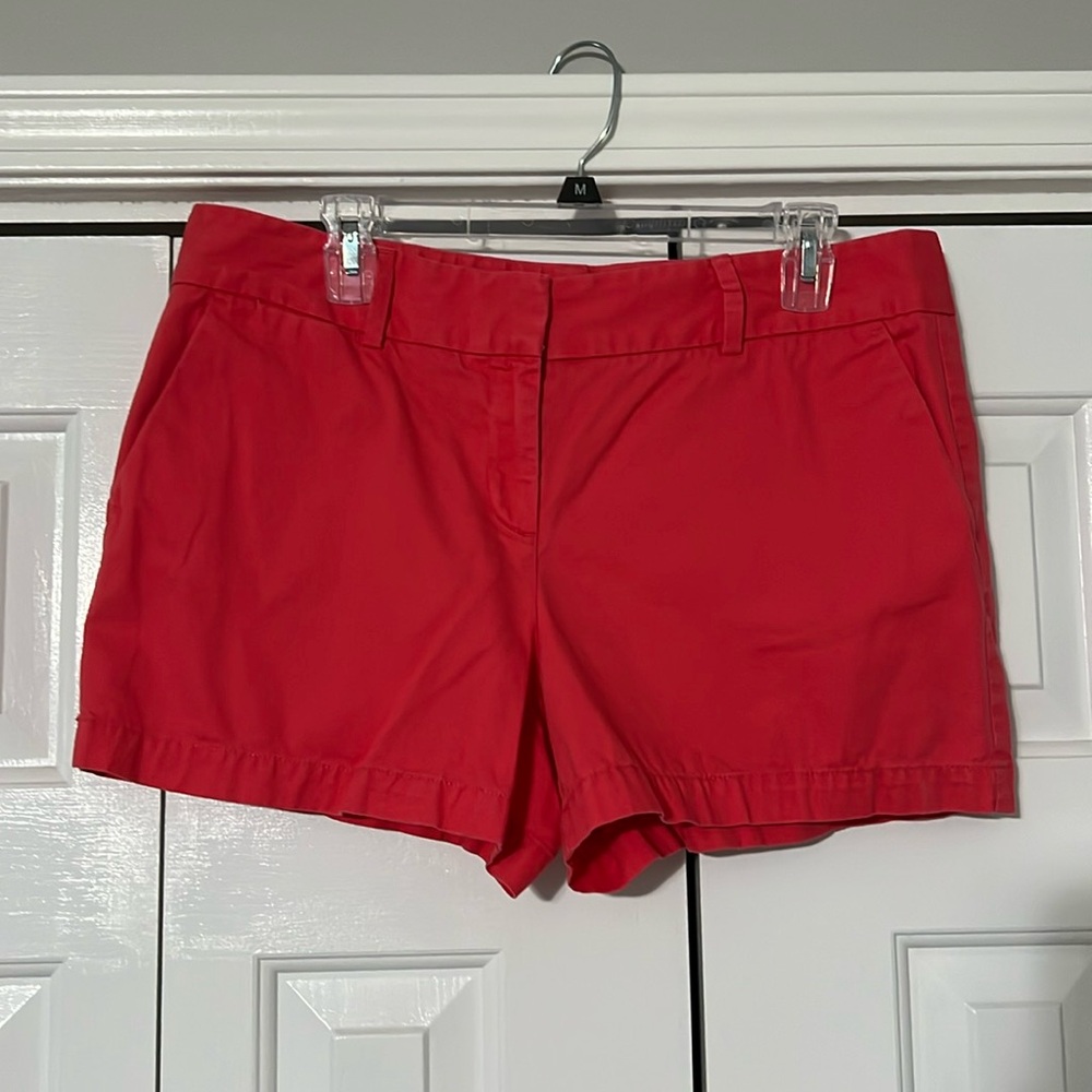 Loft cotton twill shorts. Size 10, 4” inseam